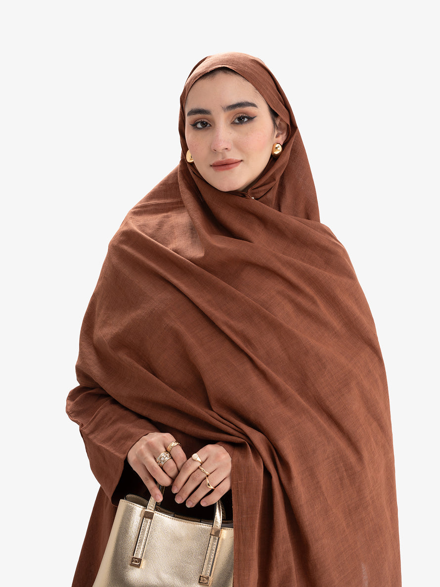 Khadi Mul Mul - Brown