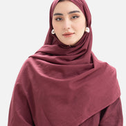 Handwoven Cotton - Maroon