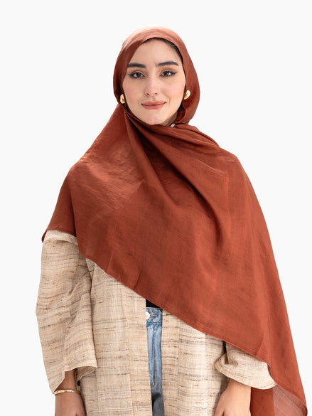 Mulberry Silk - Rust