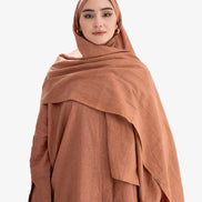 Khadi Mul Mul - Light Brown