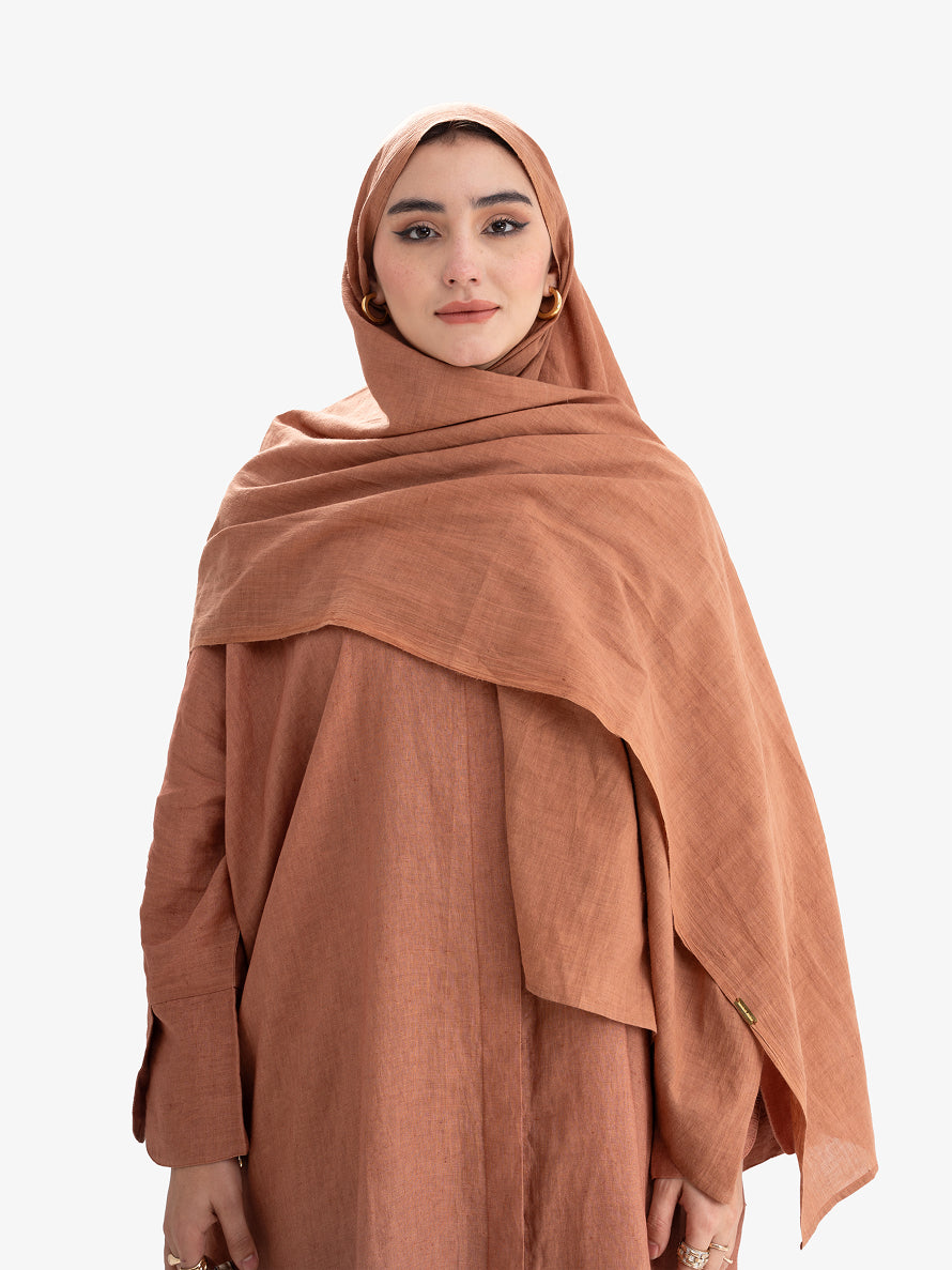 Khadi Mul Mul - Light Brown