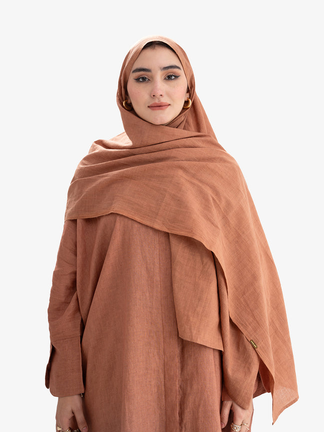 Khadi Mul Mul - Light Brown