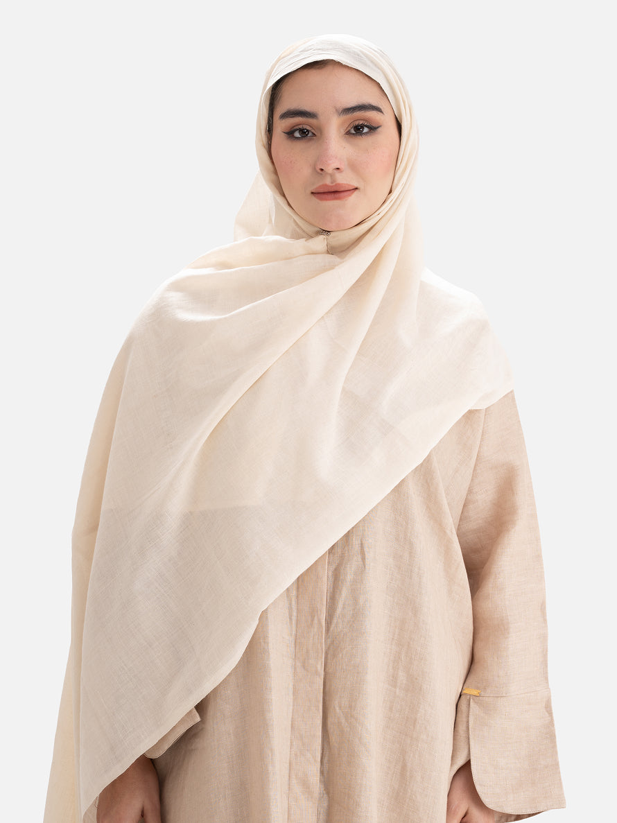 Khadi Mul Mul - Off White (Natural Color)