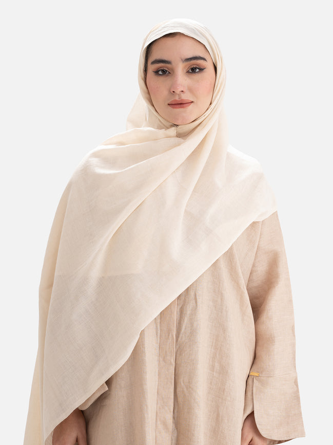 Khadi Mul Mul - Off White (Natural Color)