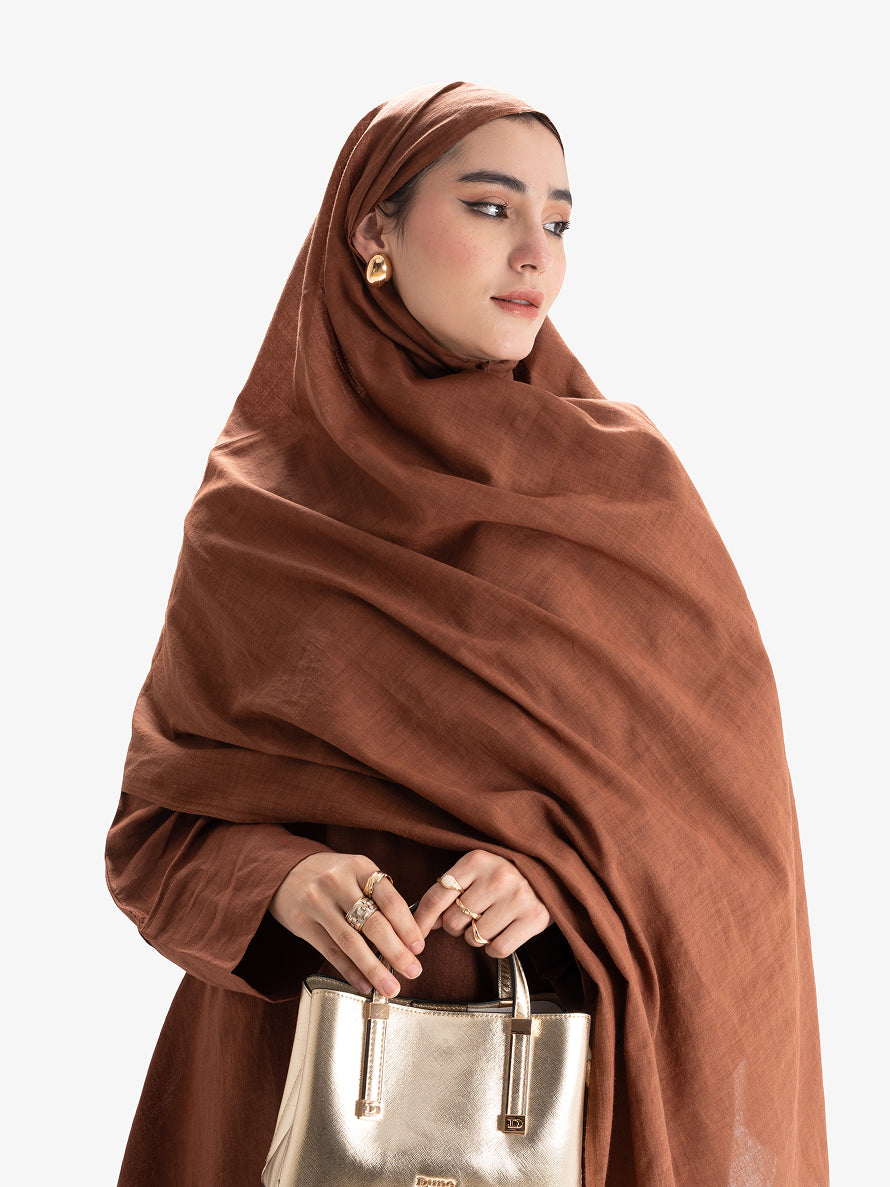 Khadi Mul Mul - Brown