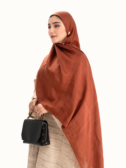 Mulberry Silk - Rust