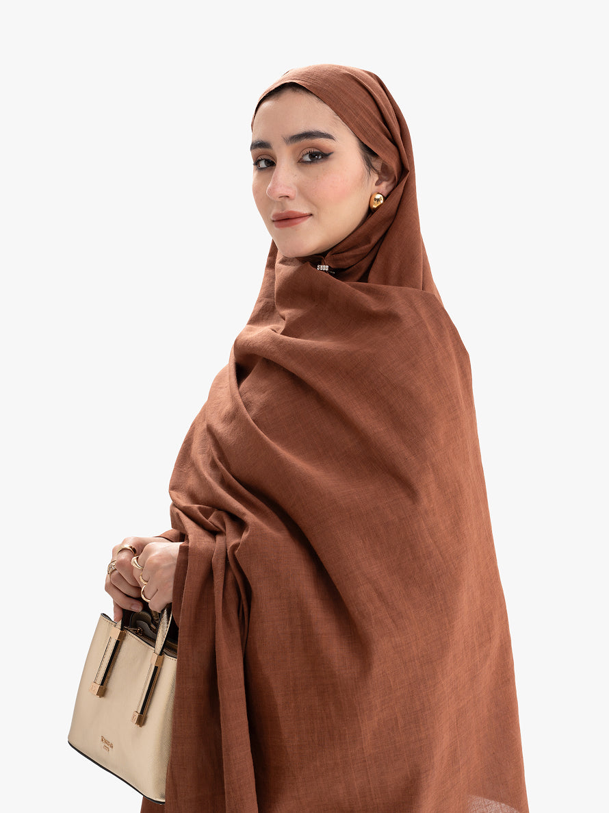 Khadi Mul Mul - Brown