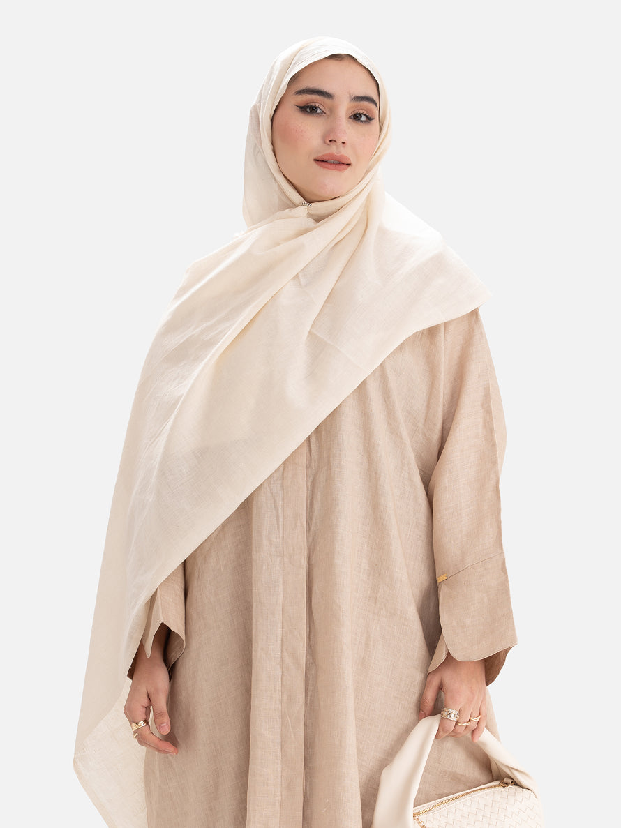 Khadi Mul Mul - Off White (Natural Color)