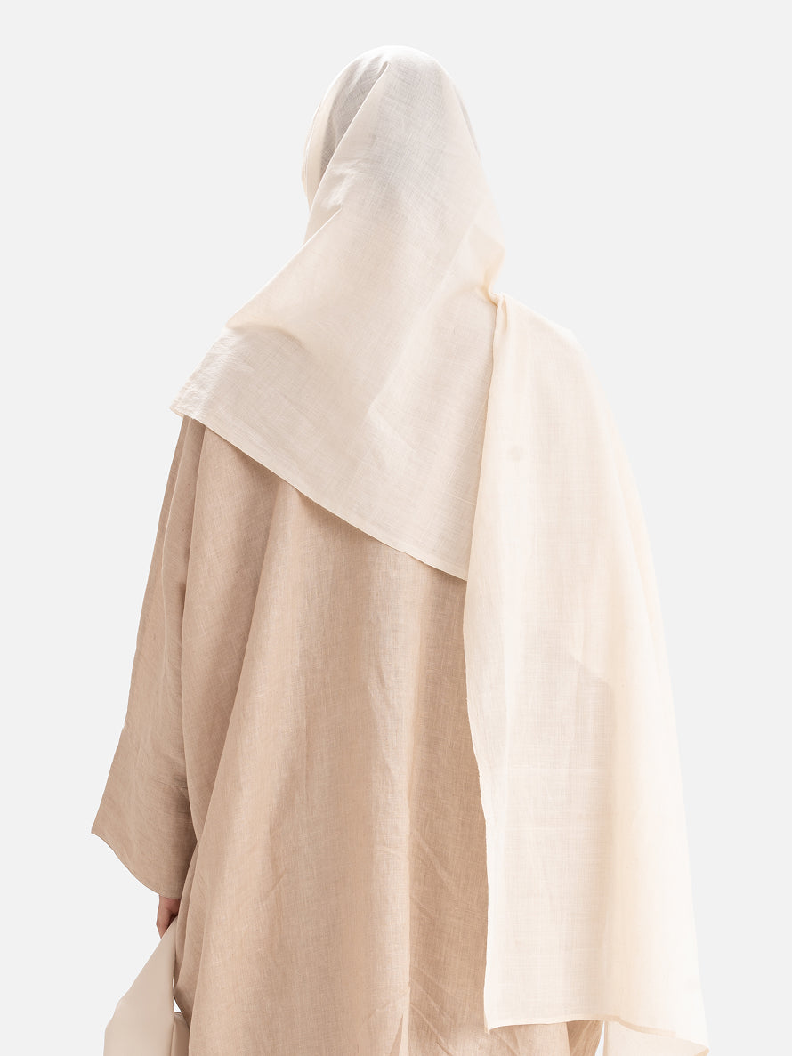 Khadi Mul Mul - Off White (Natural Color)