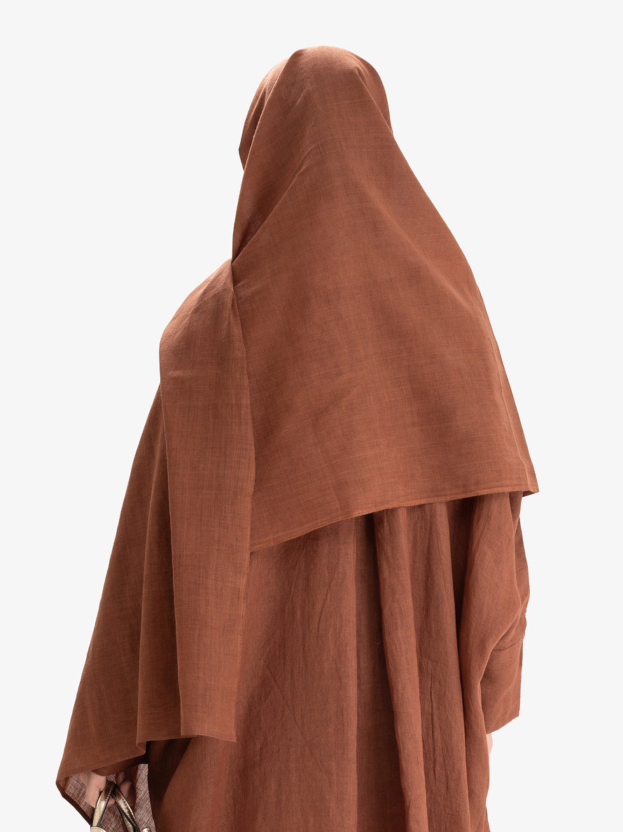 Khadi Mul Mul - Brown